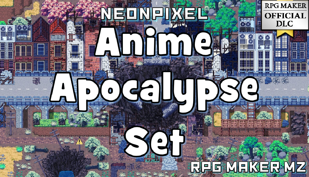 NEONPIXEL - アニメ風の終末タイルセット - RPGツクールMZ |【公式 NEONPIXEL - アニメ風の終末タイルセット - RPGツクールMZ |【公式