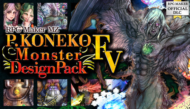 P. KONEKO Monster Design Pack FV - RPG Maker MZ | RPG Maker Official Store