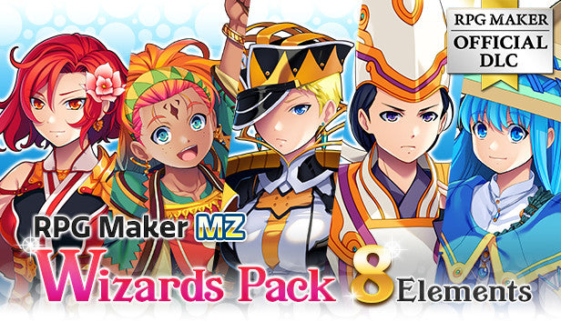 魔法使いパック（8属性） - RPGツクールMZ |【公式】RPGツクールストア