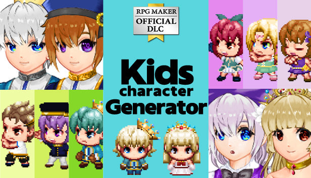 子供キャラクタージェネレーター - RPGツクールMZ |【公式】RPG