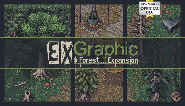 EXグラフィック森林拡張パック - RPGツクールMZ |【公式】RPGツクール