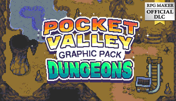 Pocket Valley グラフィック - ダンジョンセット - RPGツクールMZ