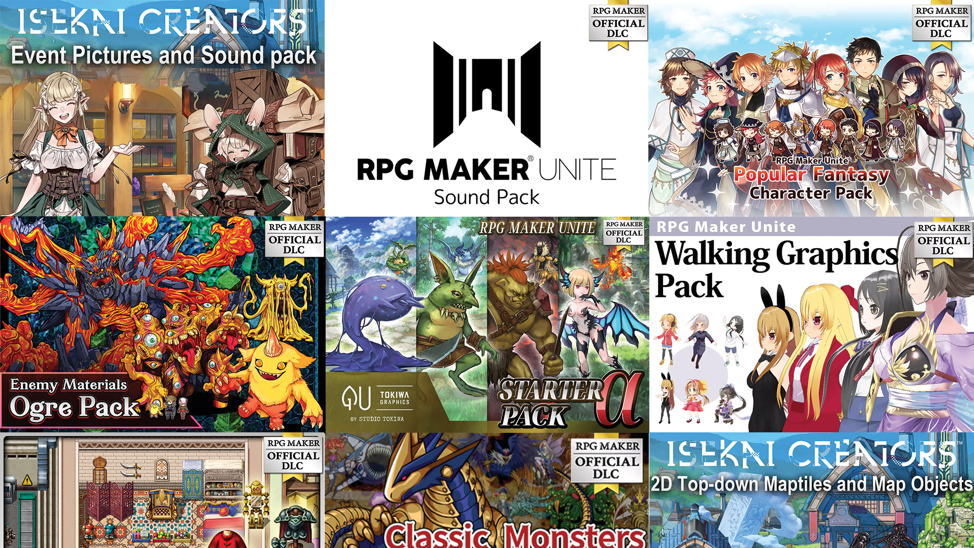 RPG Maker Series DLCs