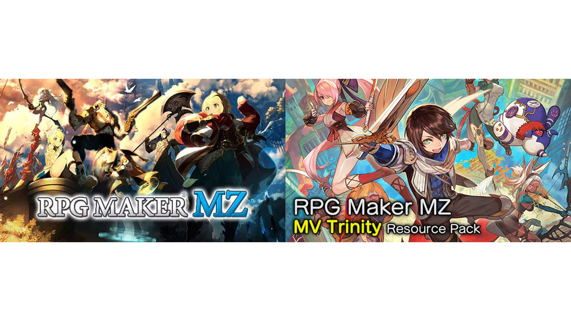 バンドル | RPGツクールMZ & RPG ツクールMV Trinity グラフィック＆音楽素材集