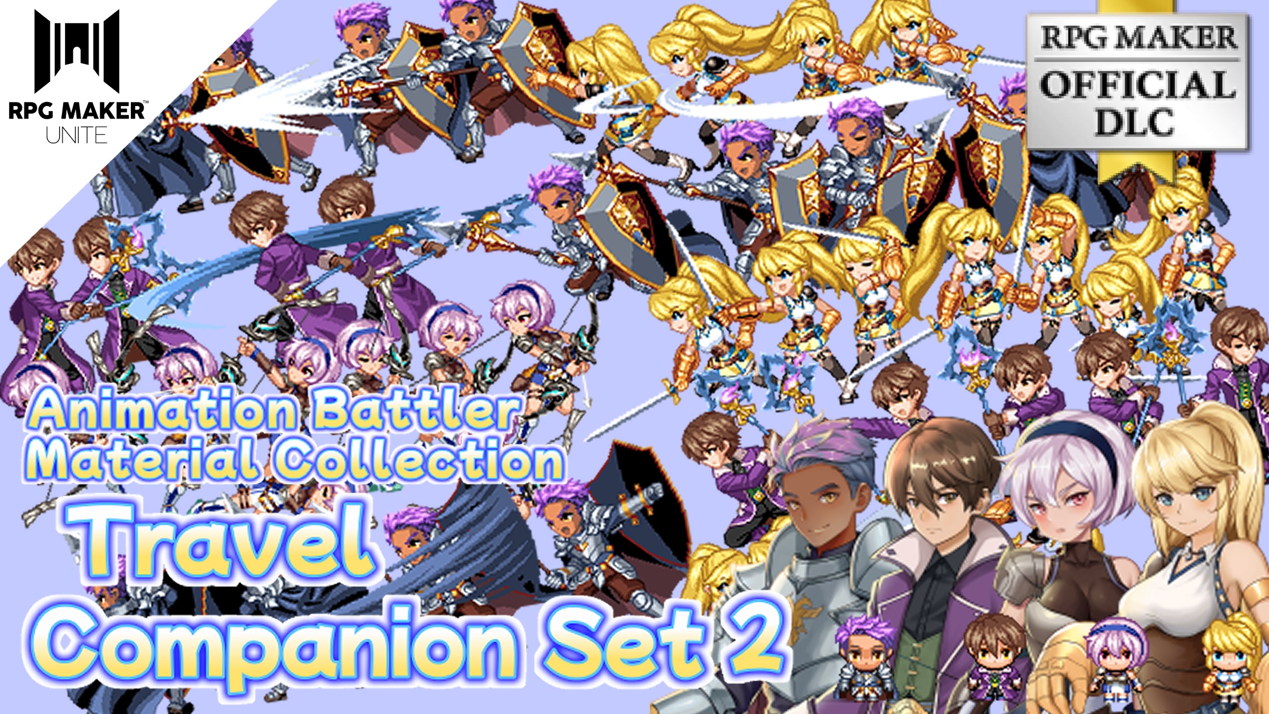 Official Rpj Animation Battler Material Collection Travel Companion Set 2 - RPG ...