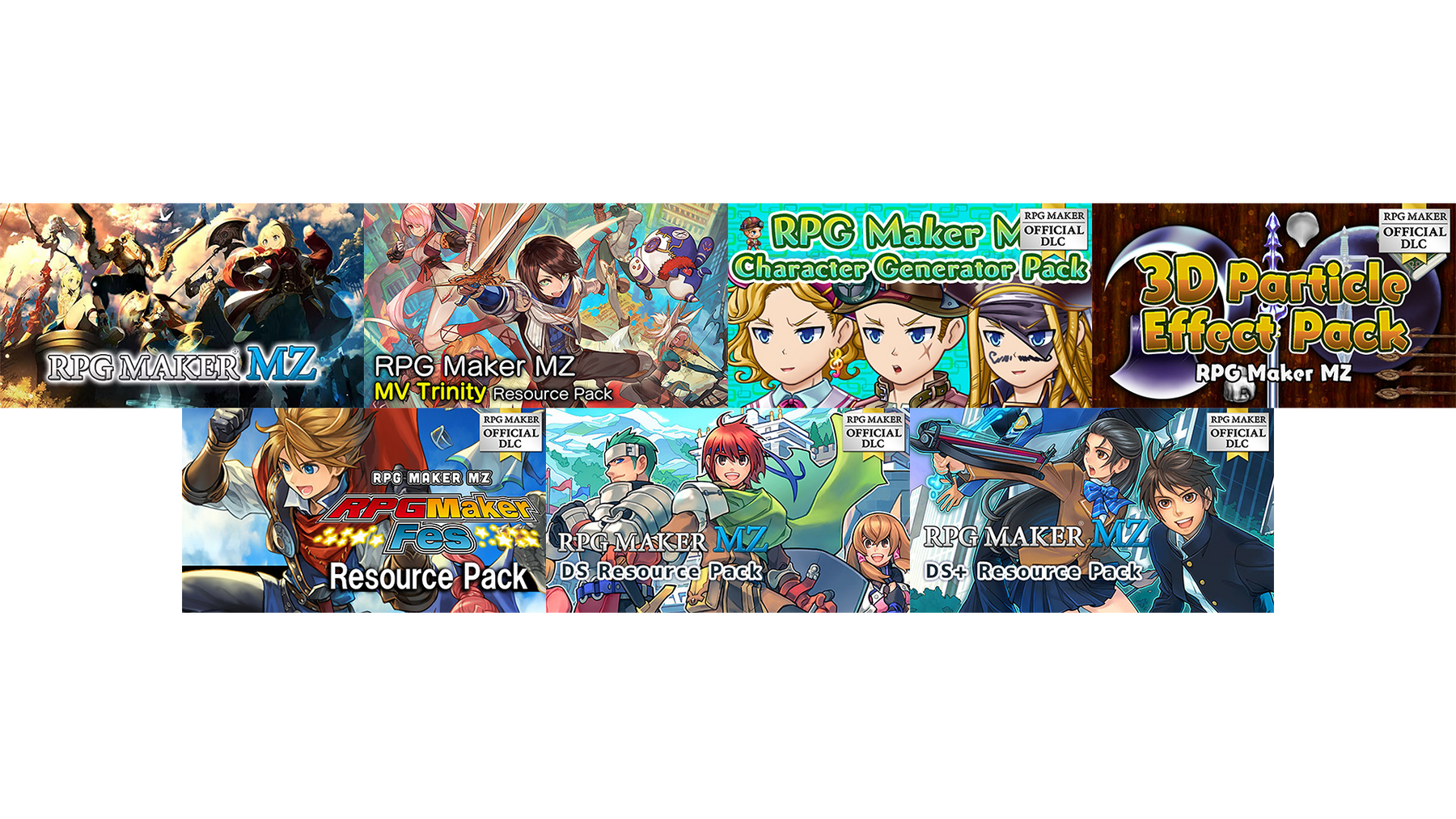 MV Trinity Resource Pack - RPG Maker MZ | RPG Maker Official Store
