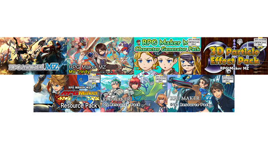 MV Trinity Resource Pack - RPG Maker MZ | RPG Maker Official Store