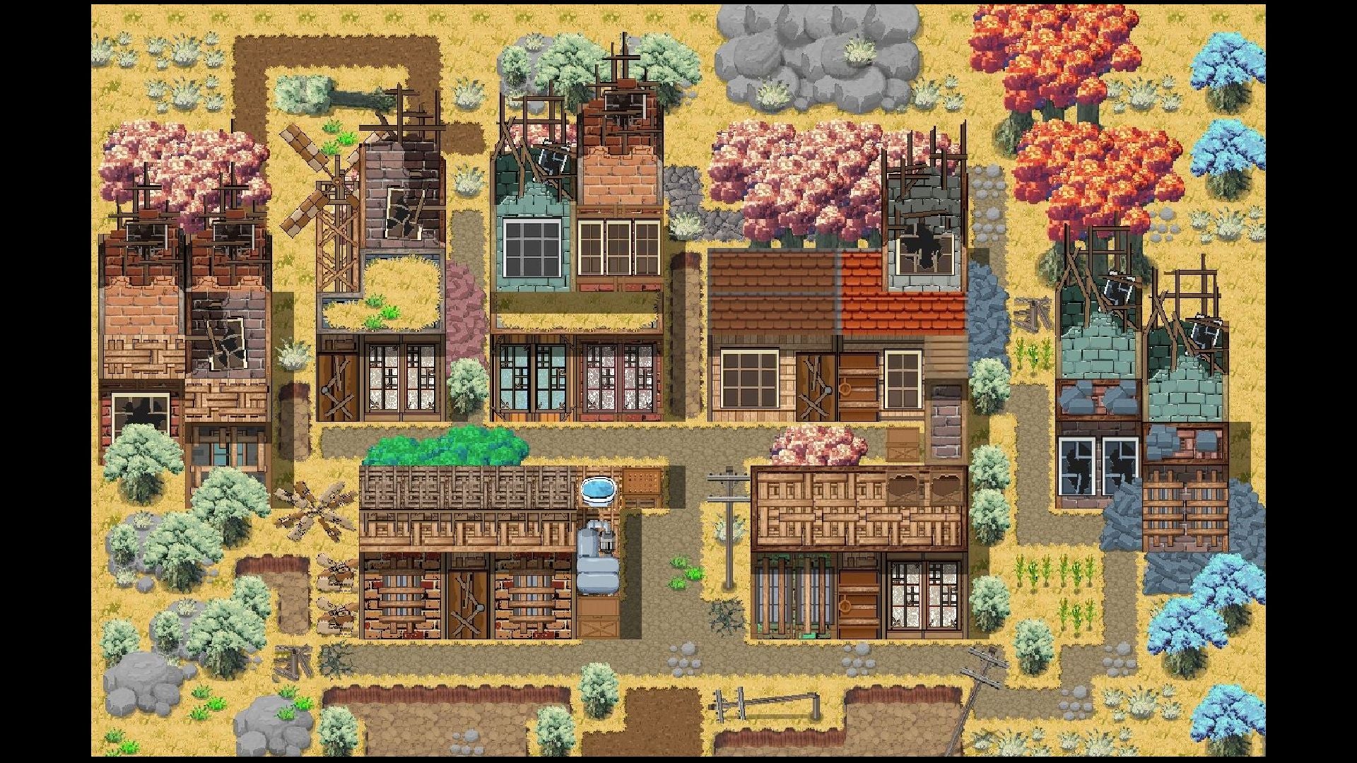 NEONPIXEL - アニメ風の終末タイルセット - RPGツクールMZ |【公式