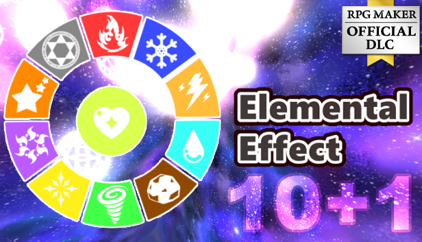 Elemental Effect 10+1 - RPGツクールMZ