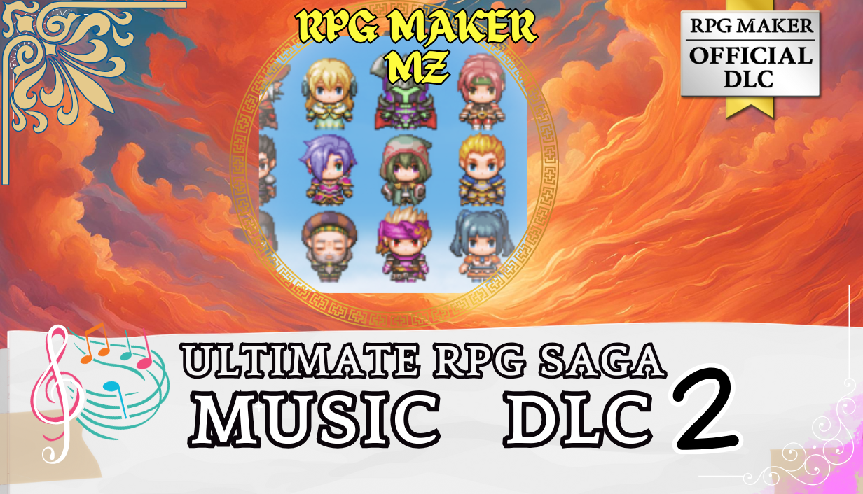 ULTIMATE RPG SAGA MUSIC DLC 2 - RPGツクールMZ