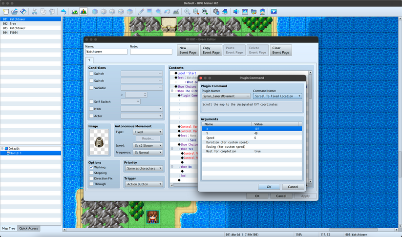 CAMERA MOVEMENT PLUGIN - RPG Maker MZ | RPG Maker Official Store