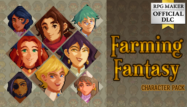Farming Fantasy キャラクターパック - RPGツクールMZ