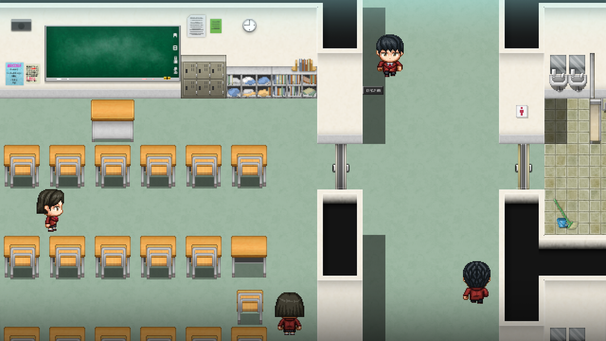 SERIALGAMES 住みたい街タイルセット - みんなの学校 - RPGツクールMZ |【公式】RPGツクールストア
