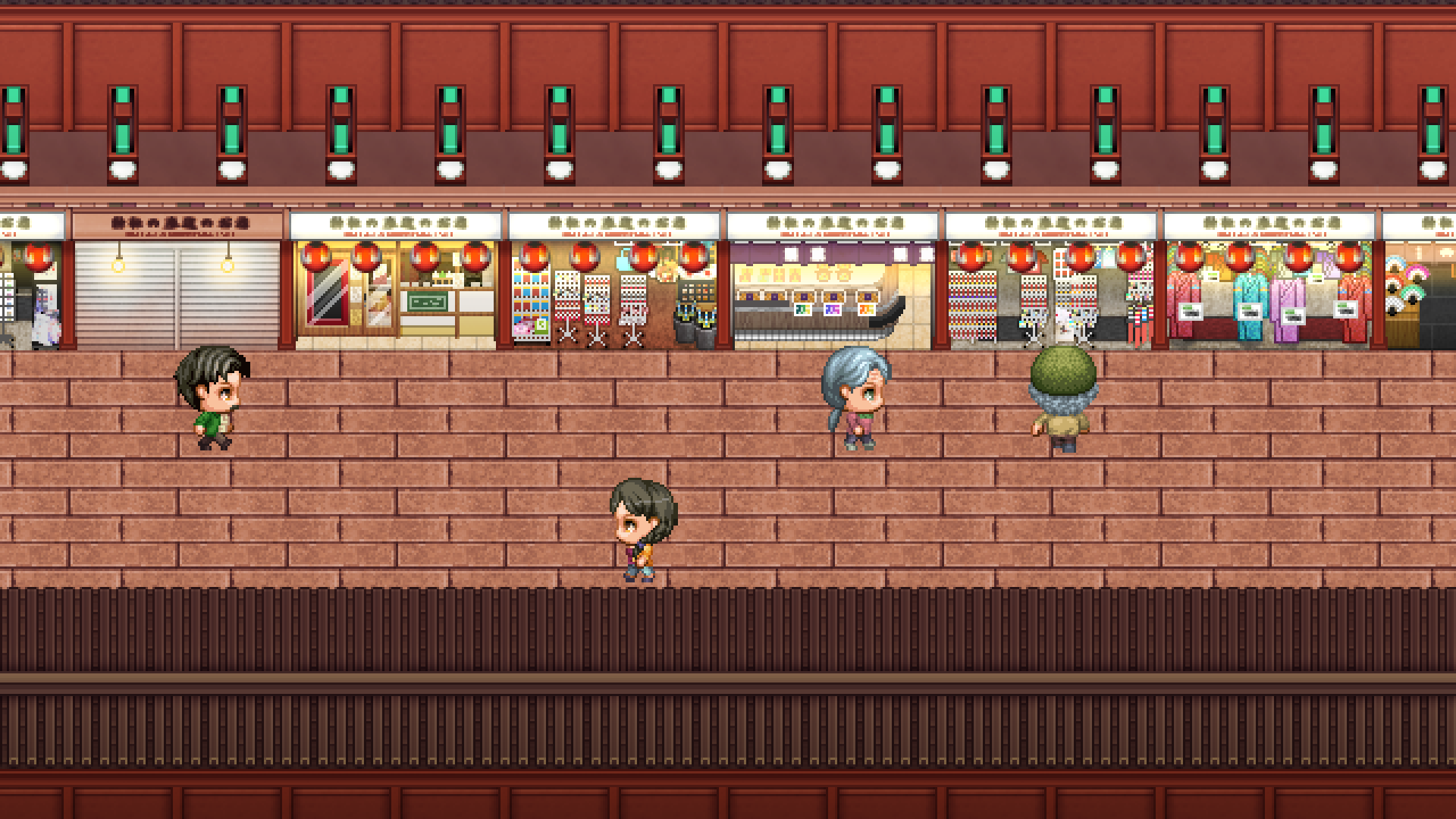 SERIALGAMES 日本の旅先タイルセット - 浅草セット - RPGツクールMZ