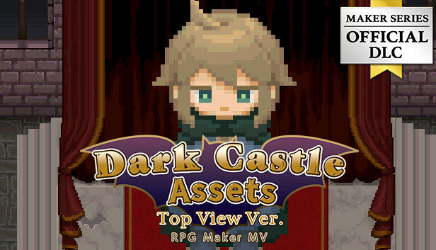 RPG Maker MZ - Dark Castle  Assets Top View Ver