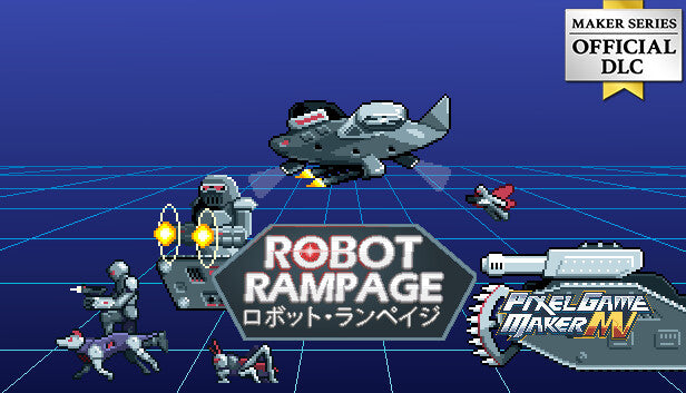 Robot Rampage - Pixel Game Maker MV | RPG Maker Official Store
