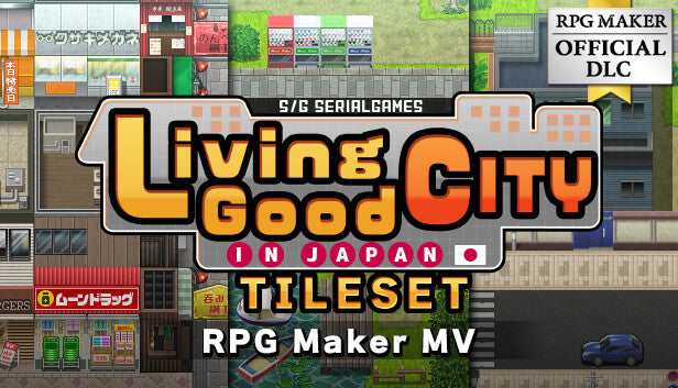 RPG Maker MZ - SERIALGAMES Living Good City Tileset