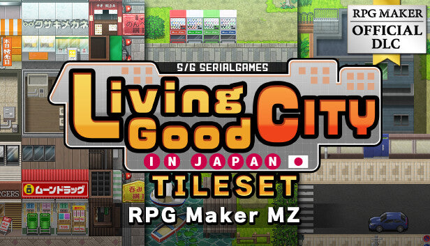 RPG Maker MZ - SERIALGAMES Living Good City Tileset