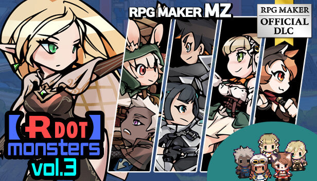 【Rdot】monsters vol.3 - RPG Maker MZ | RPG Maker Official Store