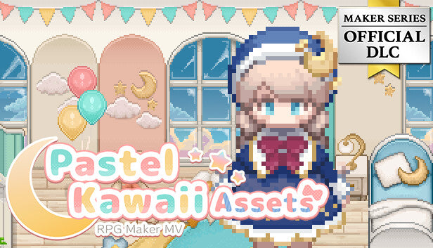 RPG Maker MZ - Pastel Kawaii Assets
