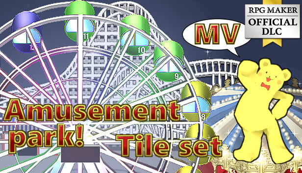 RPG Maker MZ - Amusement park! Tile set