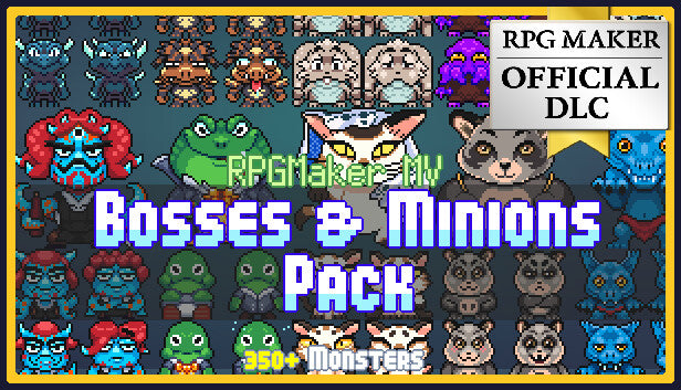 RPG Maker MZ - BOSSES and MINIONS PACK