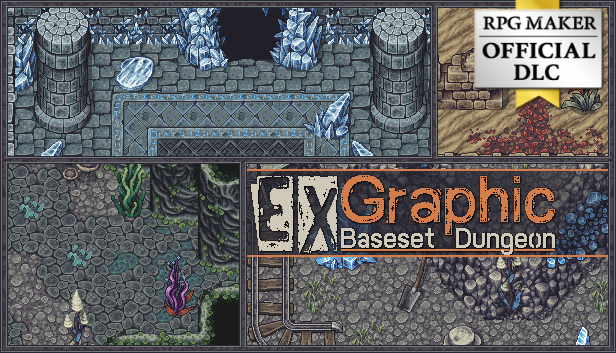 Rpg Store EX Graphic Base Set Dungeon - RPG Maker MZ | RPG Maker Official Store