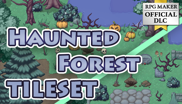 Haunted Forest Tileset - RPG Maker MZ