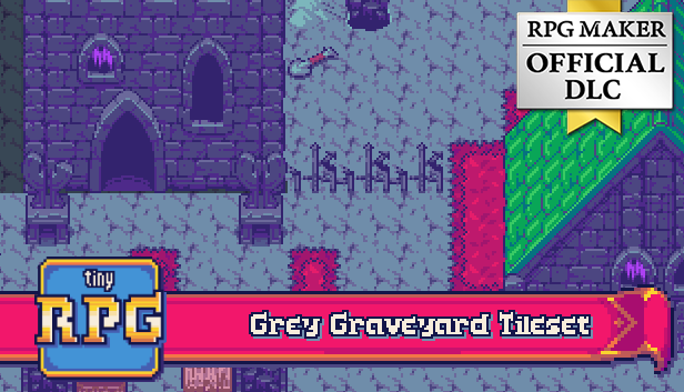 TinyRPG - Grey Graveyard Tileset - RPG Maker MV