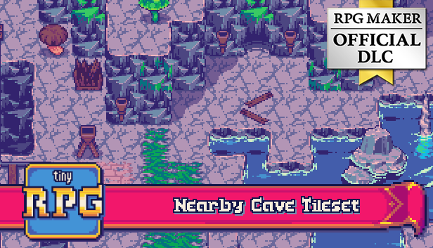 TinyRPG - Nearby Cave Tileset - RPG Maker MV
