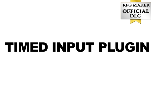 Timed Input Plugin  - RPG Maker MZ