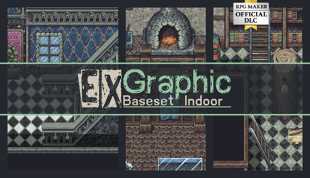 EX Graphic Base Set Indoor - RPG Maker MZ