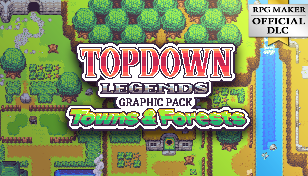 Topdown Legends Graphic Pack - Towns and Forests - RPG Maker MZ