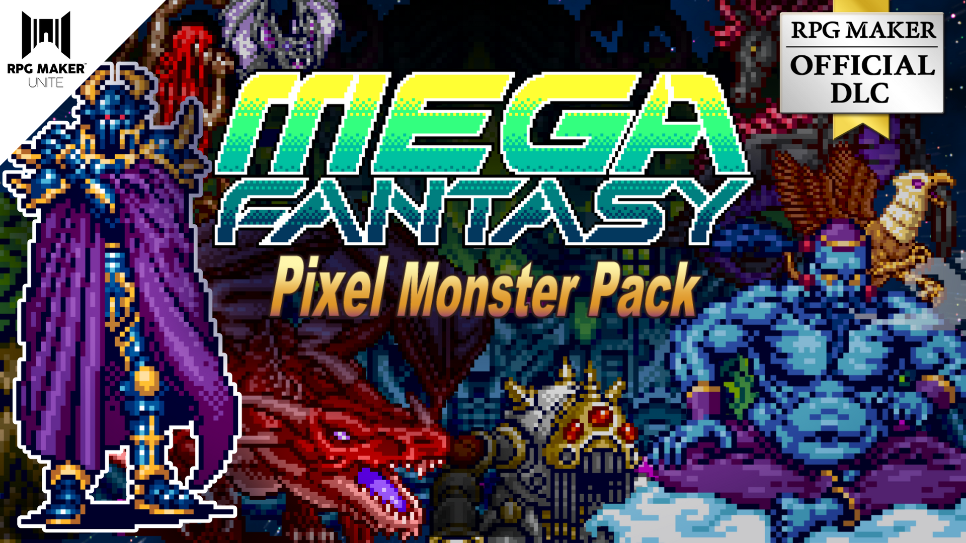 MEGA FANTASY ピクセルモンスターパック - RPGツクールMZ |【公式】RPG