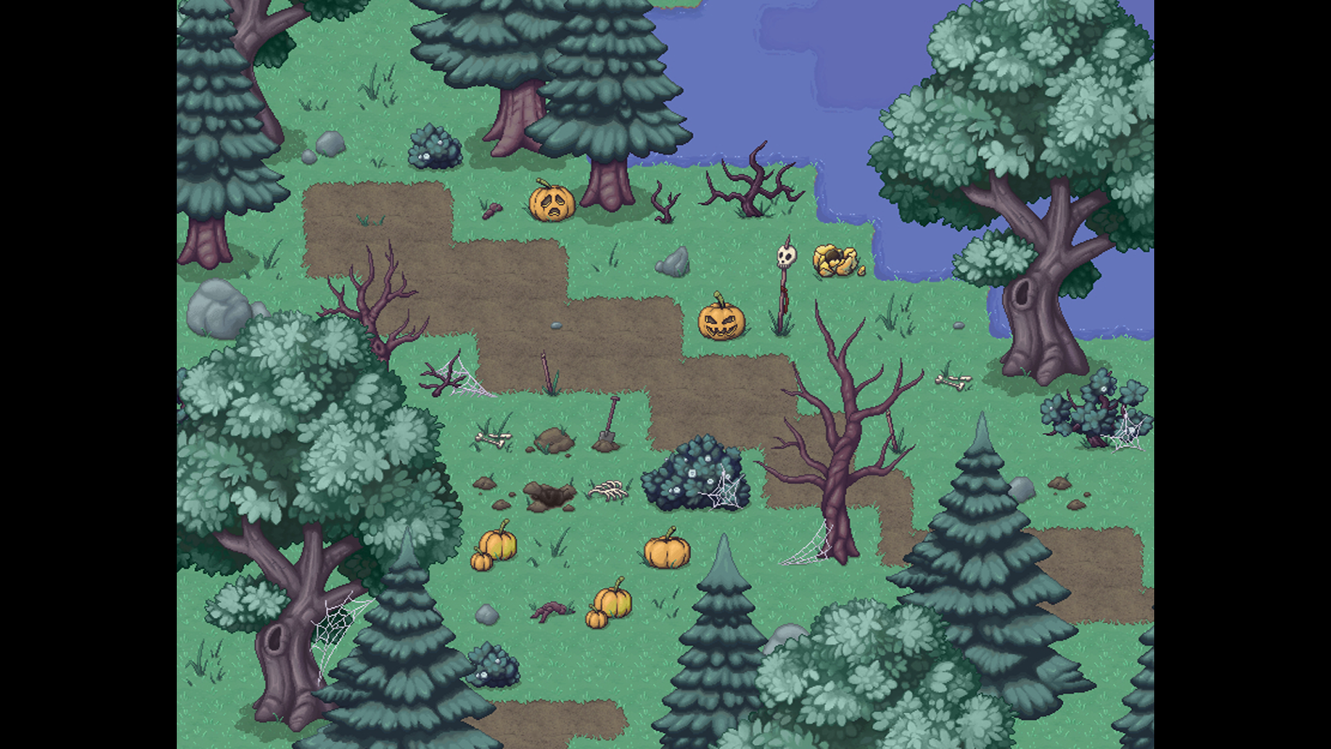 ホーンテッドフォレストタイルセット - RPGツクールMZ |【公式】RPG ホーンテッドフォレストタイルセット - RPGツクールMZ |【公式】RPG