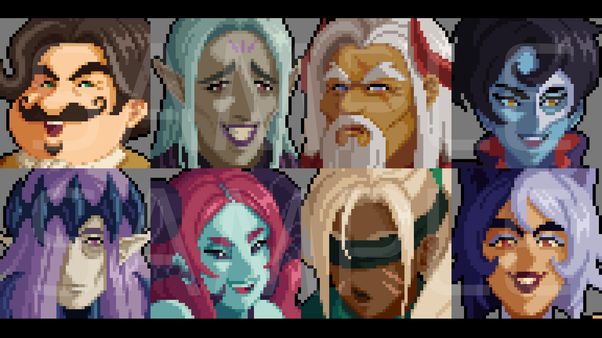 Farming Fantasy Villains Character Pack - RPG Maker MV