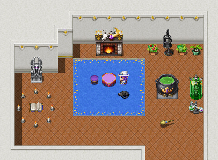 RPG Maker MZ - Magic Shop Animated Interior Pack