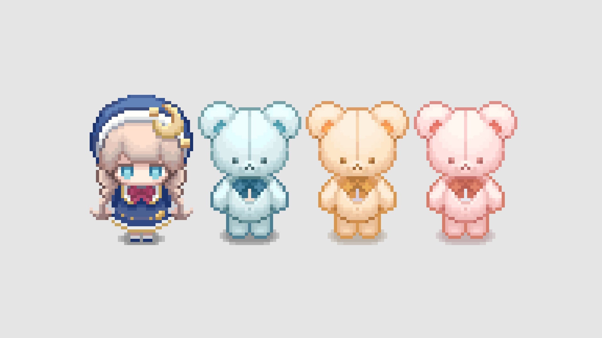 RPG Maker MZ - Pastel Kawaii Assets - Mini Version