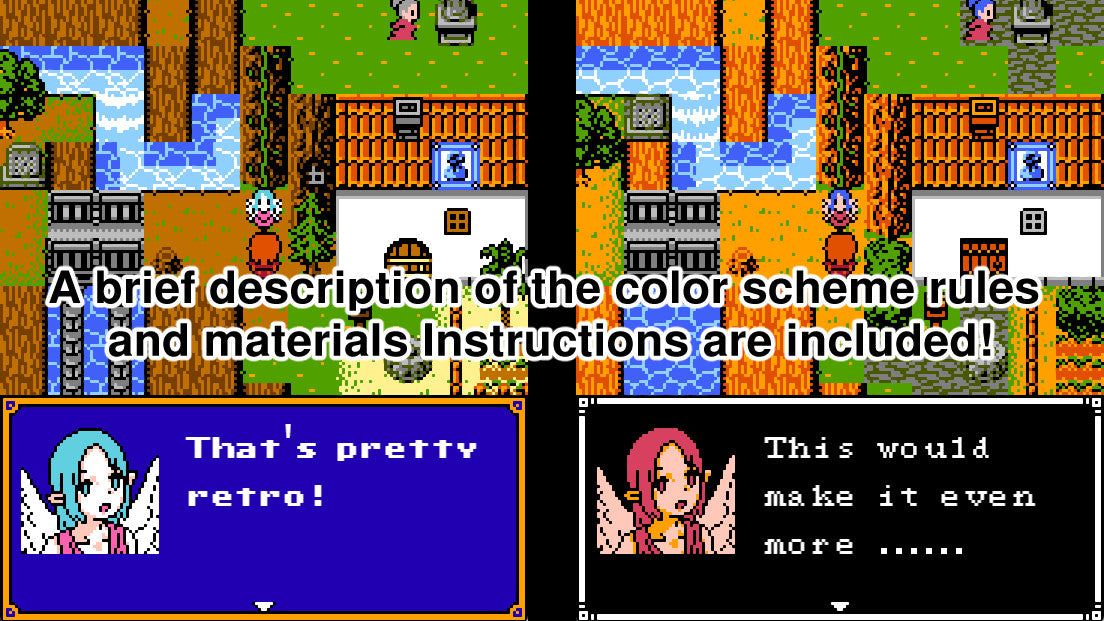 RPG Maker MZ - 8bit Retro Graphic Materials All-in-One Pack
