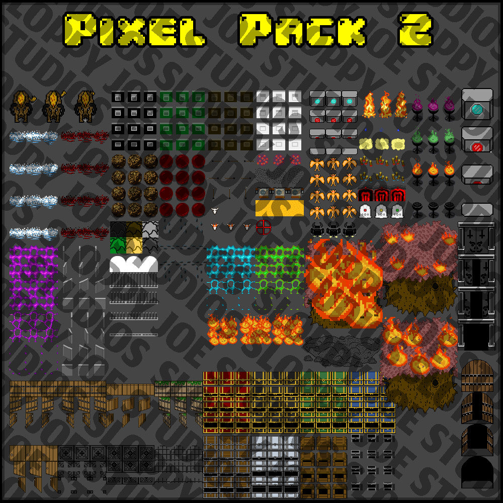 RPG Maker MZ - Pixel Pack 2 Characters - Faces - Sideview Enemies