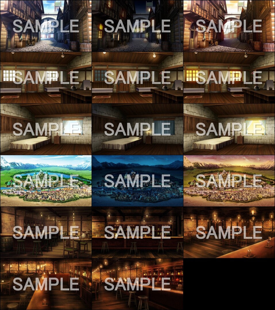 RPG Maker MZ - Minikle's Background CG Material Collection "fantasy" part02A