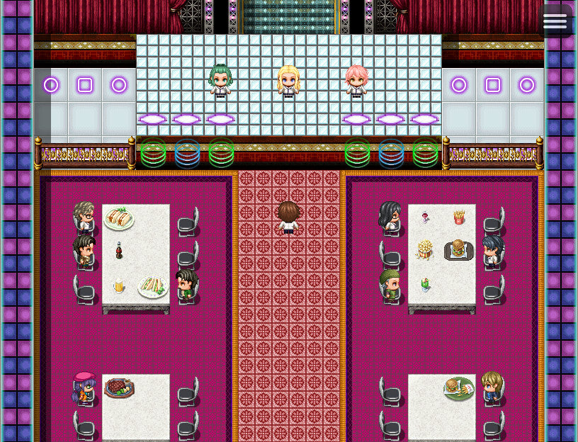 RPG Maker MZ - Meal Time Tileset - Modern edition