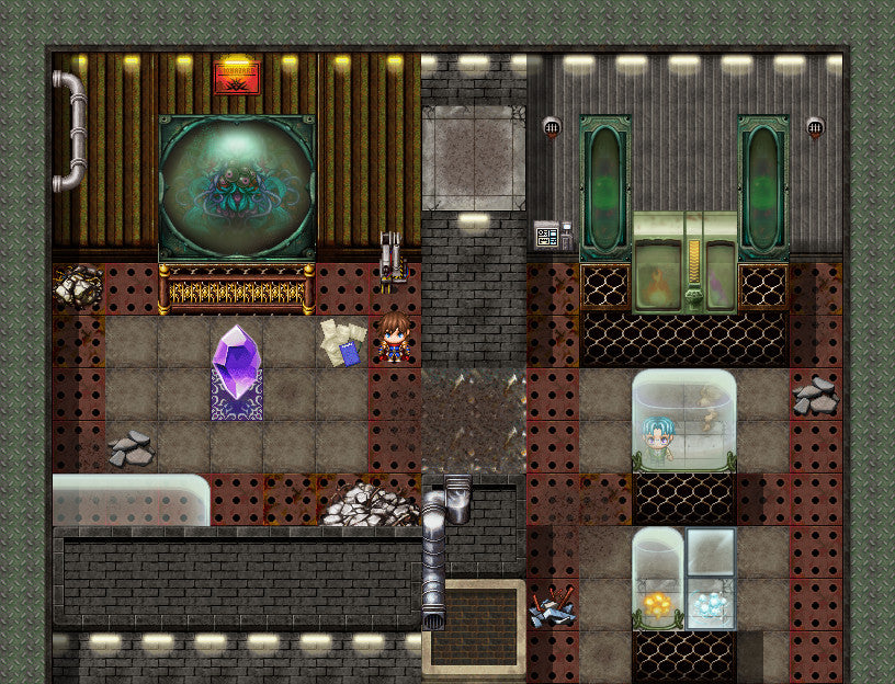 RPG Maker MZ - Useful Window Glass Tiles