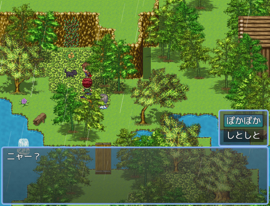 RPG Maker MZ - Japanese Four Seasons Tree Tiles