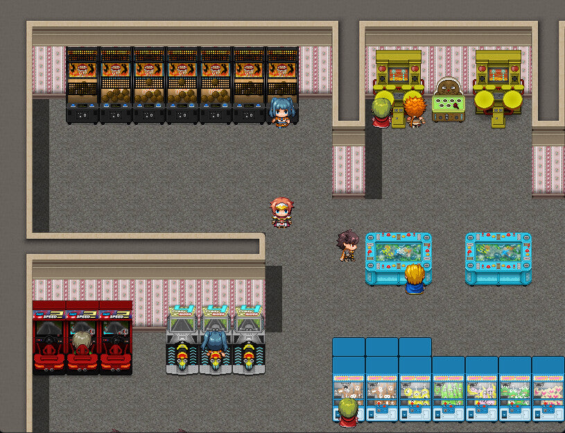 RPG Maker MZ - Arcade Game Resource Pack