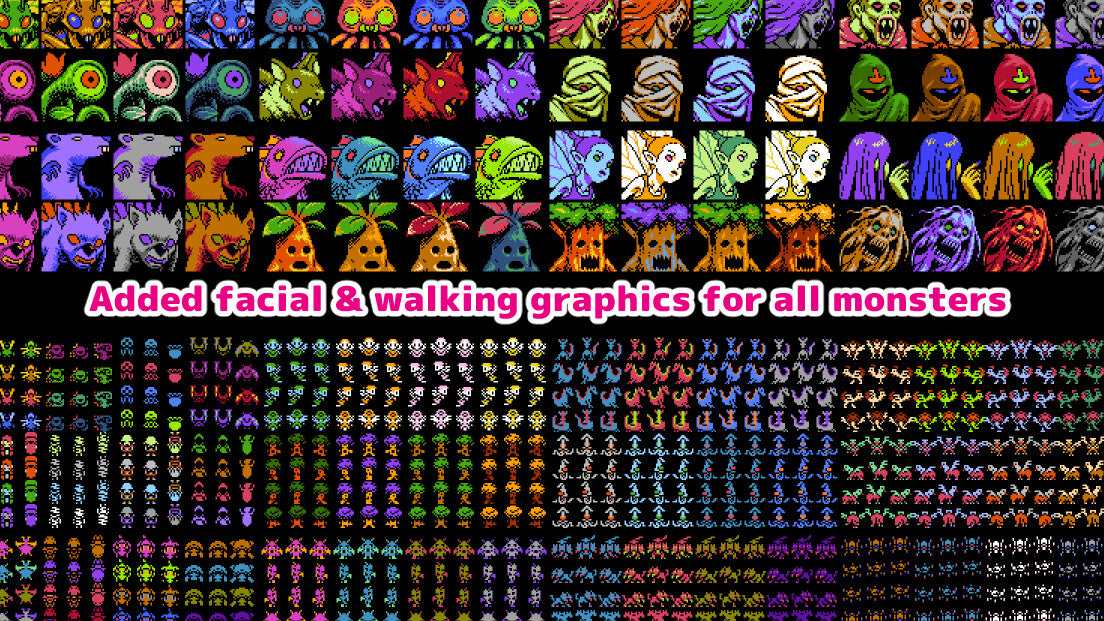 RPG Maker MZ - 8bit Retro Graphic Materials All-in-One Pack