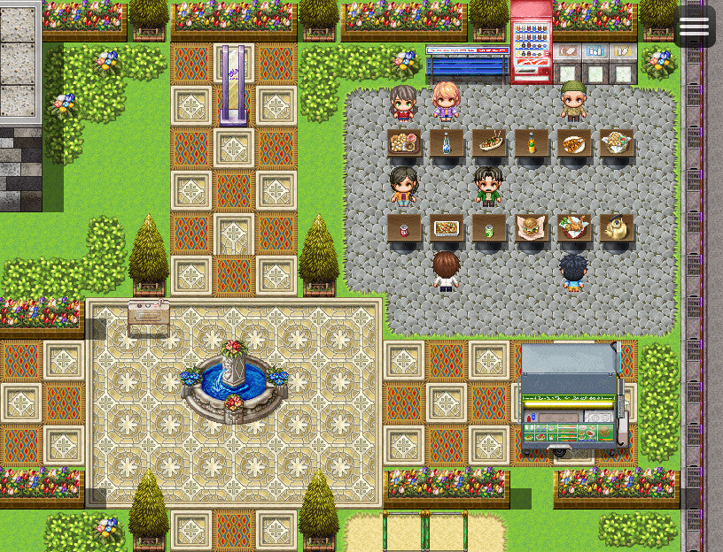 RPG Maker MZ - Meal Time Tileset - Modern edition