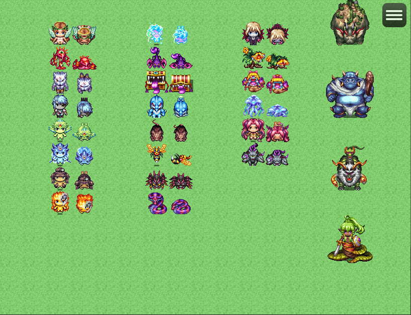 MVエネミーキャラチップセット - RPGツクールMZ |【公式】RPGツクール