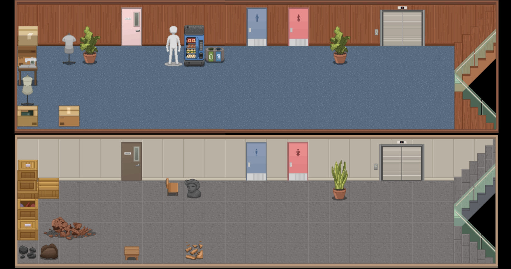 RPG Maker MZ - Ann – Art School Tilesets