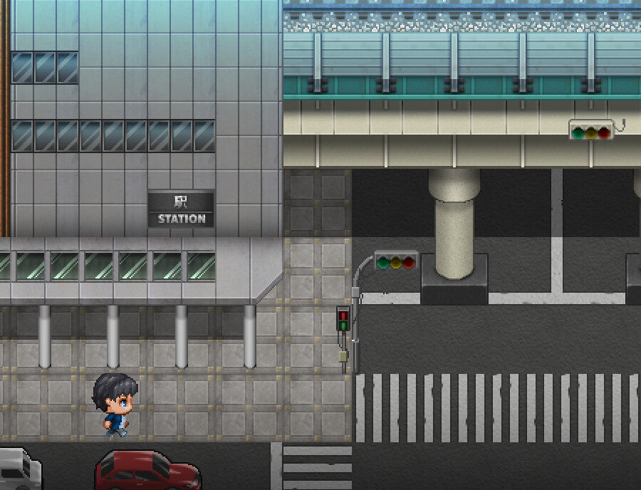 RPG Maker MZ - SERIALGAMES Living Good City Tileset